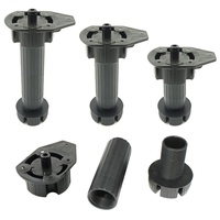 Предлагаем Вашему вниманию опоры разборные с бобышкой: -размерный ряд от 60 мм до 150 мм; -Диапазон регулировки-18 мм. Возможно изготовление опор нужного Вам размера, а так же комплектов опор в индивидуальной упаковке.